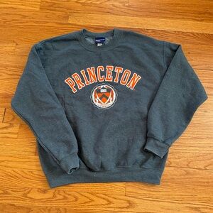 Princeton University sweatshirt crewcut